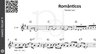 Românticos ♪ Vander Lee  Partitura [upl. by Zackariah285]