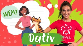 Der Dativ  Deutsch – Grundschule  Silicon Valley Kids [upl. by Meekar]