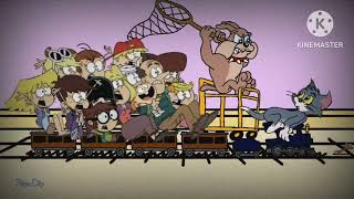 The Loud House Train Chase scene From Wallace and Gromit The Wrong Trousers Music Ver 3 [upl. by Shurlocke]