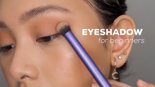 Eyeshadow Tutorial For Beginners Easy amp Affordable [upl. by Sum]