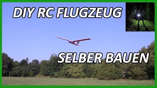 RC Flugzeug ganz einfach selber bauen Anleitung [upl. by Edurtreg]