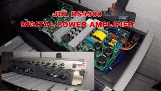 JBL RS4500 DIGITAL POWER AMPLIFIER 4 CHANNEL AMPLIFIER [upl. by Dnomar]