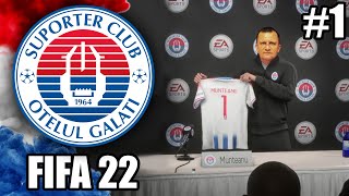 OTELUL GALATI IN LIGA 2  CARIERA CU OTELUL GALATI IN FIFA 22  1 fifa fifa22 liga2 otelul [upl. by Alwyn604]