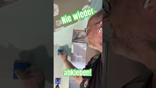 Nie wieder abkleben steckdosen und schalter abdeckung maler fliesen trockenbau diy maker [upl. by Patrizius]