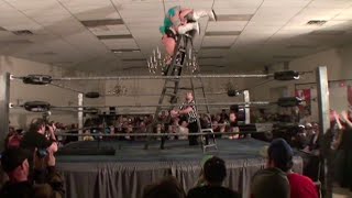 Seleziya Sparx kills Jasmin Areebi • Ladder Match [upl. by Cutlerr]