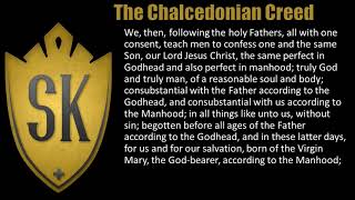 The Chalcedonian Creed [upl. by Thinia309]