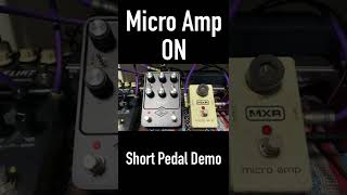 Short Pedal Demo Universal Audio Dream 65  MXR Micro Amp [upl. by Solange]