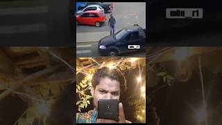 Humko Laga car dhole ga 😂😜 dog dogfunny accident youtubeshort shortvideos meme funnymemes [upl. by Assir]