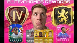 FC 24 ULTIMATE TEAM  ELITE amp FUT CHAMPS REWARDS  INSANE PULL 😮 👀 [upl. by Aihsikal]