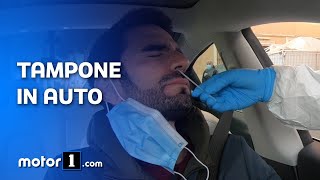 Tampone Coronavirus in auto lo abbiamo fatto e vi spieghiamo come funziona [upl. by Ynnob]