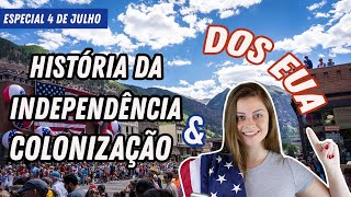 4 DE JULHO  HISTÓRIA DA INDEPENDÊNCIA DOS EUA  Leticia Zalewski [upl. by Nnayhs850]