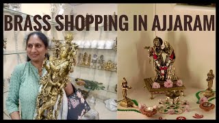 Brass shops in AjjaramHome decor and pooja itemsTelugu Vlogs [upl. by Adnolrehs]