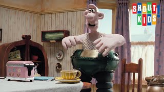 Wallace amp Gromit The Complete Cracking Collection  Clip The Wrong Trousers [upl. by Aicilec]