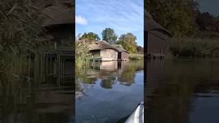 Kayaking hickling broad in Norfolk UK [upl. by Victorie]