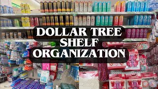 ASMR  Shelf Organization at Dollar Tree 💸 🛒 Valentines Day Energy Drink and Hygiene Aisles 💌 🧼 [upl. by Neeliak]