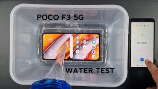 Poco F3 5G iP53 Water Test  Poco F3 Durability Test [upl. by Naltiak]