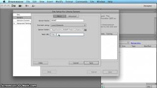 Setting up Dreamweaver to work with MAMP [upl. by Adnema840]