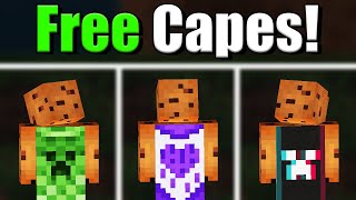 How To Get The 3 NEW Minecraft Capes [upl. by Kirad757]