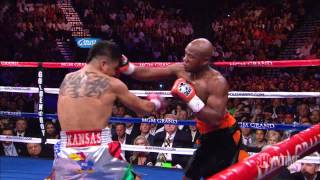 Mayweather vs Guerrero  Sizzling Fight Highlights  SHOWTIME Boxing [upl. by Ellerd]