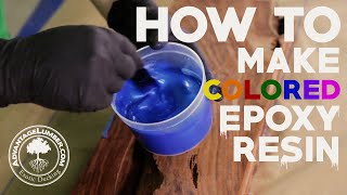 How to Make Colored Epoxy Resin [upl. by Narot290]