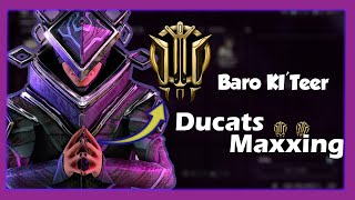 I Master The Art of Ducats Farming  Warframe [upl. by Blayze]