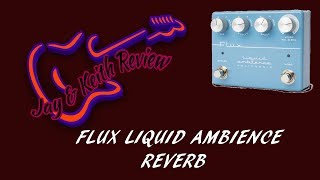 Flux Liquid Ambience  Guitar Effects Review  Polyphonic Reverb [upl. by Thalassa]