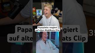 Papaplatte reagiert auf alten NiekBeats Fortnite Clip papaplatte [upl. by Bordie]