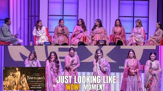 Sonakshi Richa Chadha Manisha Koirala Aditi Rao Hydari At Heeramandi  NETFLIX  Full Interview [upl. by Noemad]