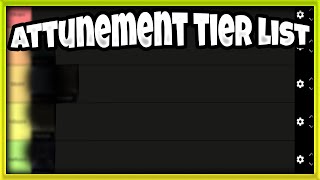 NEW ATTUNEMENT TIER LIST  Deepwoken [upl. by Torre255]