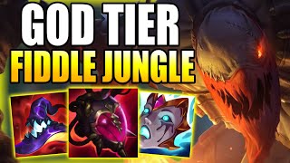 HOW TO USE THE POWER OF FIDDLESTICKS JUNGLE amp ESCAPE LOW ELO FAST Gameplay Guide League of Legends [upl. by Gnap]