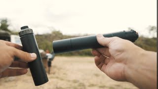 Spectre 9 VS Obsidian 45 Suppressor  SilencerCo [upl. by Ennirak]