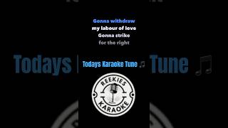 Hue amp Cry  Labour Of Love  Karaoke 🎤 [upl. by Mosora]