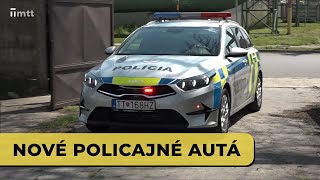 Nové policajné autá aj v Trnavskom kraji [upl. by Struve]