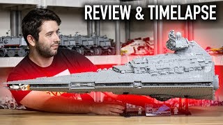 2019 LEGO Star Wars UCS Imperial Star Destroyer 75252 REVIEW 4K [upl. by Ditzel413]