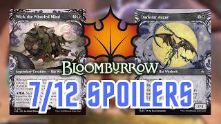 Bloomburrow 712 Spoilers  Snail Bombs Bat Bob Another Frog Legendary [upl. by Euqram]