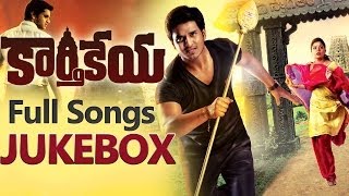 Karthikeya  కార్తికేయ  Movie  Full Songs Jukebox  Nikhil Swathi Reddy [upl. by Ev]