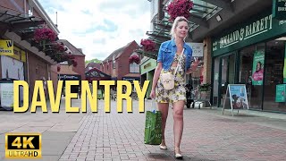 Daventry  City Tour 2024 Walking The Streets of Daventry  Central Daventry Walk 4K HDR [upl. by Airitak809]