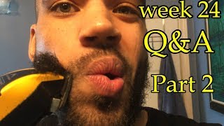 My Minoxidil Beard Journey  Week 24  QampA Part 2 [upl. by Ellenid]