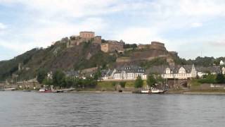 Festung Ehrenbreitstein in Koblenz  September 2012 RheinlandPfalz Germany in HD [upl. by Jenne40]