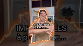 🇫🇷 Impossible words to pronounce in French 🫣 [upl. by Sicnarf156]