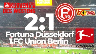 Das Stadion Explodiert Fortuna Düsseldorf  1FC Union Berlin 21 22122019 Highlights amp Tore [upl. by Holman]