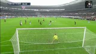 IL GOAL DI ARTURO VIDAL VS TORINO  HD  JUVENTUS 201213  By Cla8 [upl. by Brentt787]