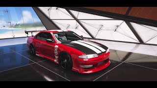 Rebuilding Nissan Silvia S15  Forza Horizon 5  Logitech G923 Gameplay [upl. by Annahavas]