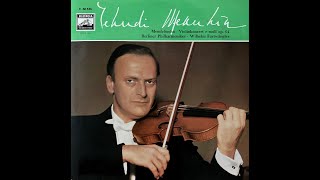 Mendelssohn ∙ Violinkonzert  Yehudi Menuhin [upl. by Suoirad]