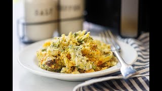 Air Fryer Broccoli Casserole [upl. by Chauncey283]