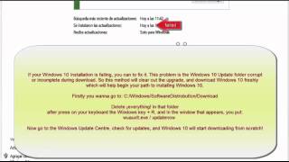 Windows 10 Install update Fail You Can Fix [upl. by Villiers]