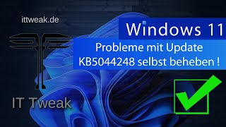 Windows 11  KB5044284 InstallationsProbleme und OpenSSH Bug selbst beheben [upl. by Nileuqaj153]