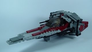 LEGO Star Wars Vwing Fighter 6205 Review [upl. by Worrad]