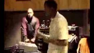 Kanye West making an ill track in the studio [upl. by Cesaria]