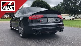 AWEintheWild Audi B85 S4 30T  Touring Edition Exhaust [upl. by Alene]